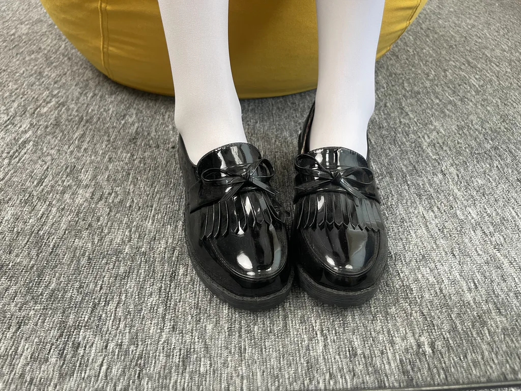 精选三禾摄影 NO.050 JK套装 白丝 下皮鞋[116P]